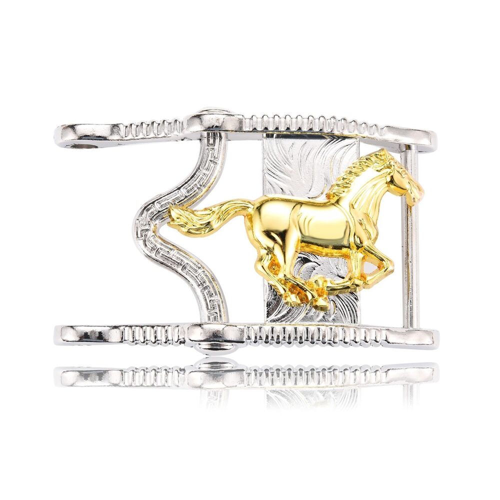 4377 Horse Belt Buckle Small for Boys Girls Teens, Special Design Solid